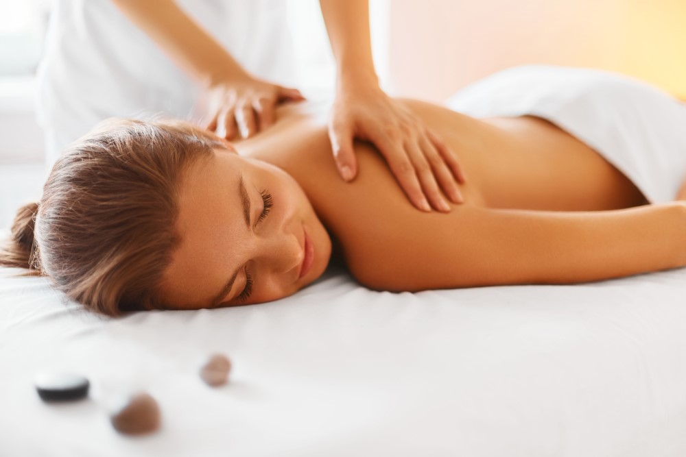 Body Massage / 身体按摩示意图